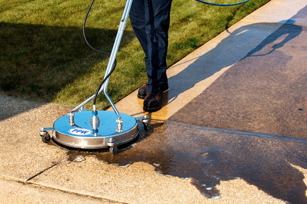 Surface Concrete Cleaning